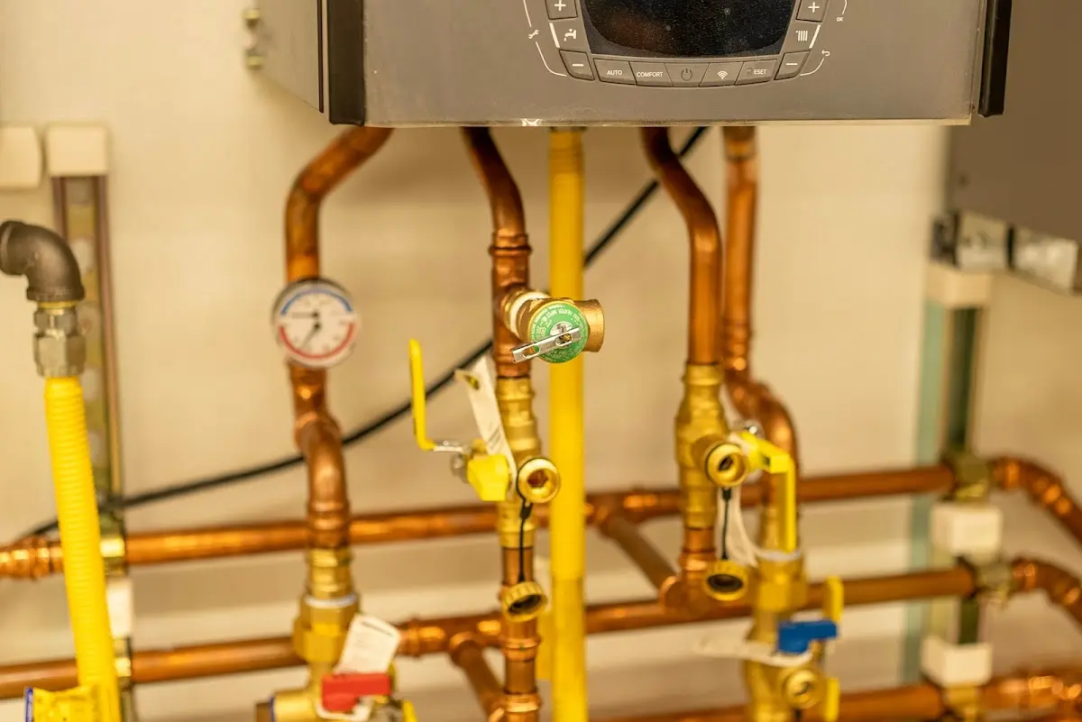 Licensed technician providing Backflow Prevention for a homeowner in New London